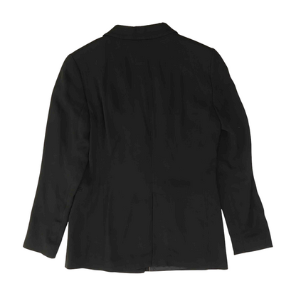 Black Solid Blazer