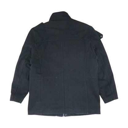 Black Solid Coat
