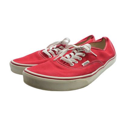 Red Low-Top Athletic Shoes
