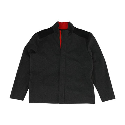 Gray Color Block Active Jacket