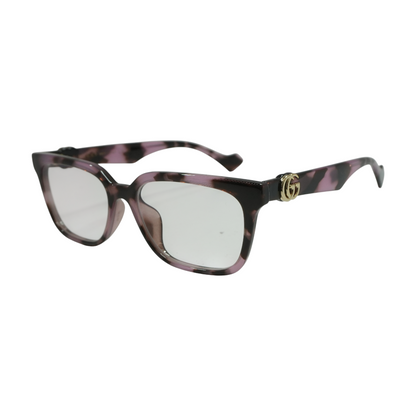 Purple Rectangle Prescription Eyewear