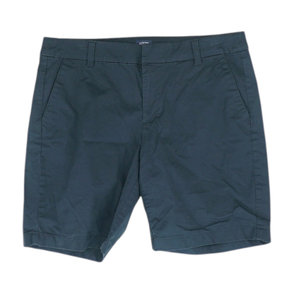 Black Solid Chino Shorts