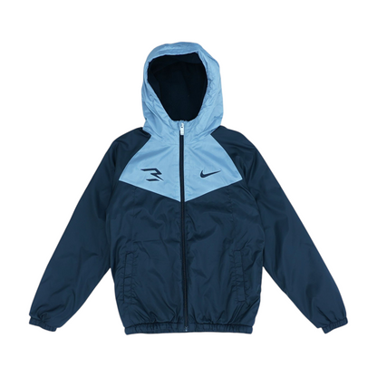Black Color Block Rain Jacket