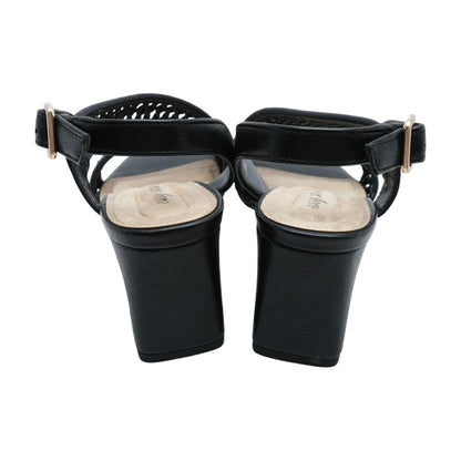Black Block Heels