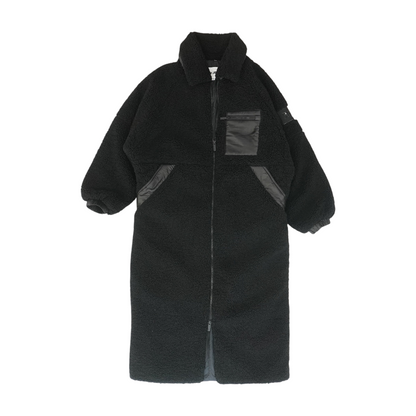 Black Solid Coat