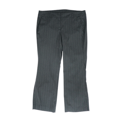Black Plus Striped Pants