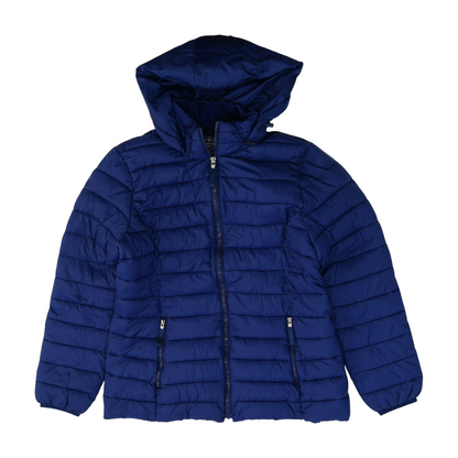 Blue Solid Jacket