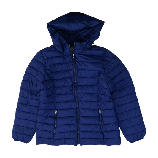 Blue Solid Jacket