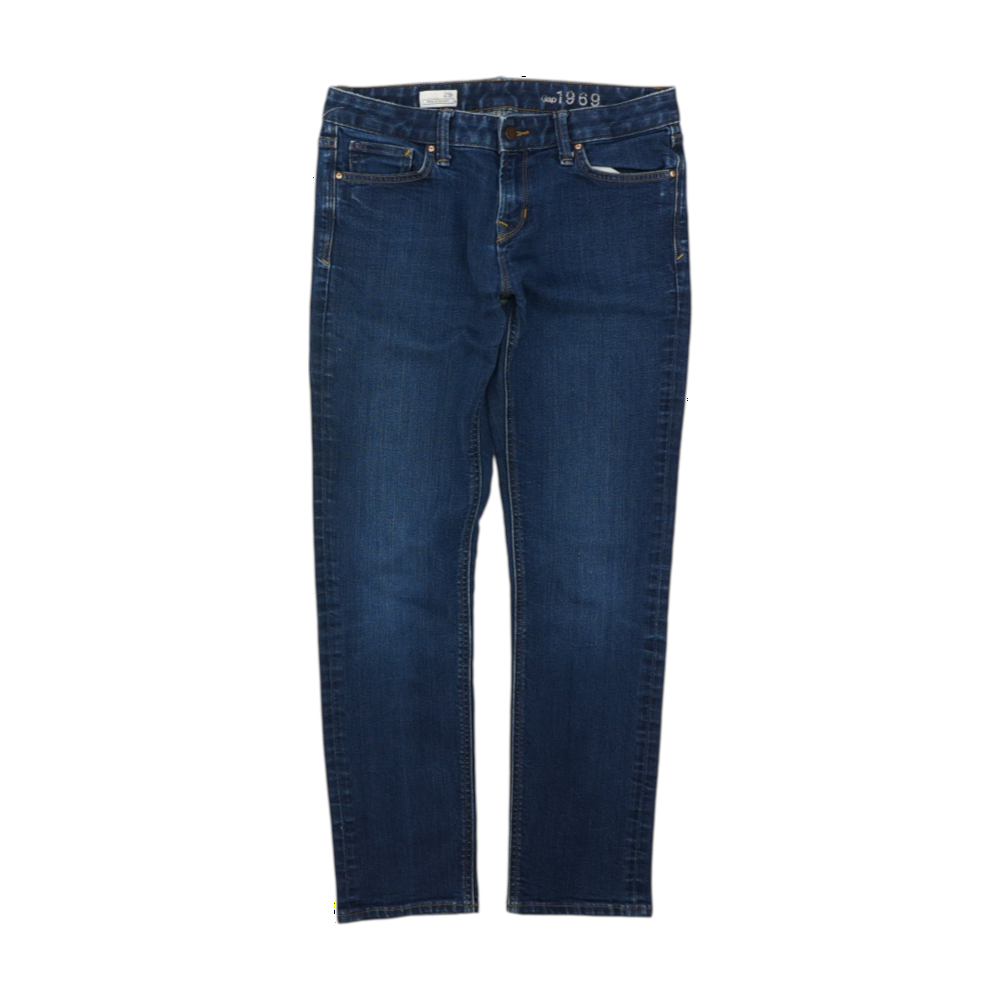 Blue Straight Jeans