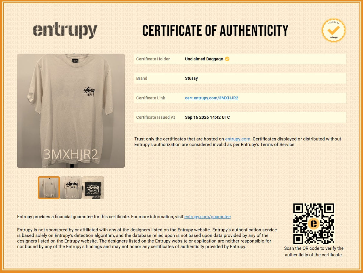 Stussy White Solid T-Shirt – Image 3