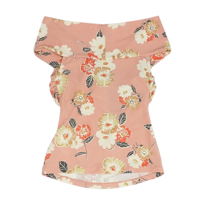 Pink Floral Blouse