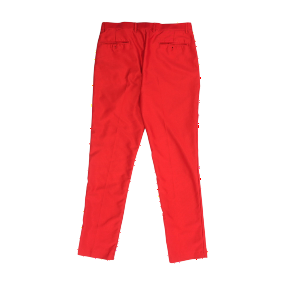 Retro Paris Red Regular Pants – Image 2