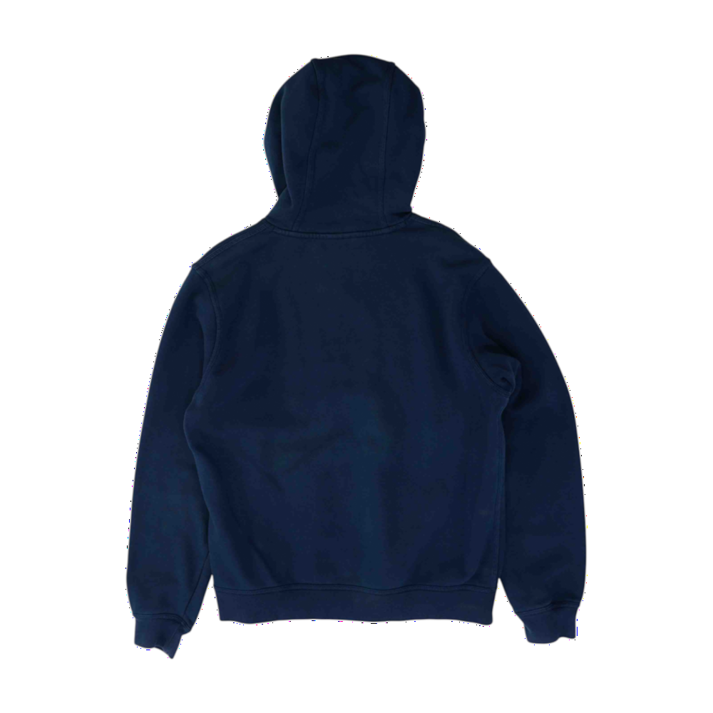 Navy Solid Hoodie Pullover