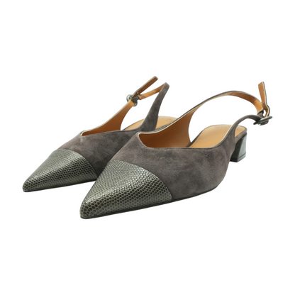Brown Block Heels