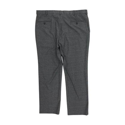 Gray Check Dress Pants