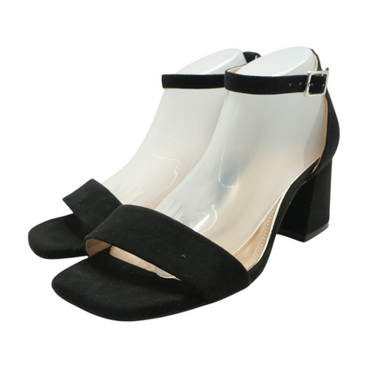 Black Block Heels