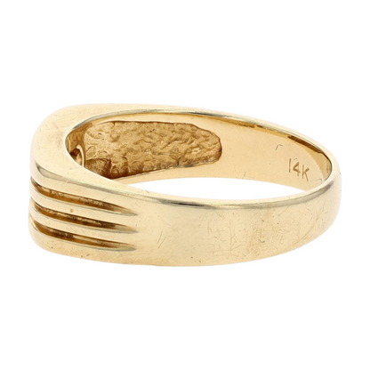 1/4 ctw 14K Yellow Gold Diamond Band Ring