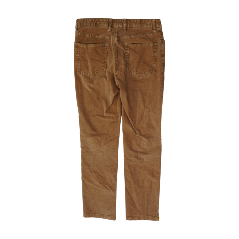 Brown Straight Pants