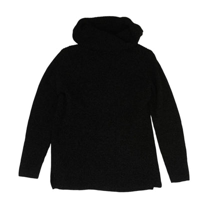 Black Cowl Neck Sweater