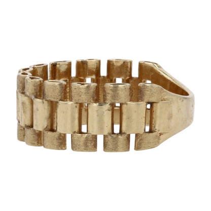 10K Yellow Gold Band Ring
