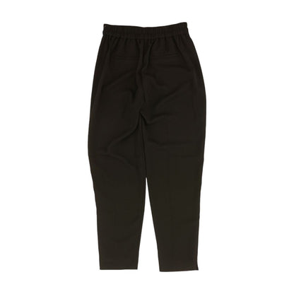 Black Solid Dress Pants