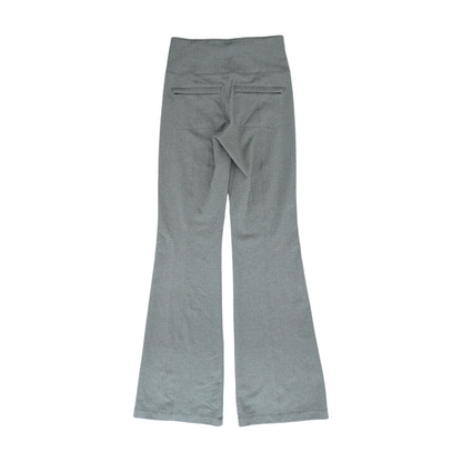 Gray Chevron Active Leggings