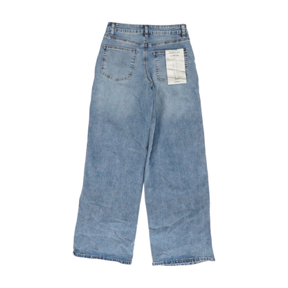 Blue Wide Leg Jeans