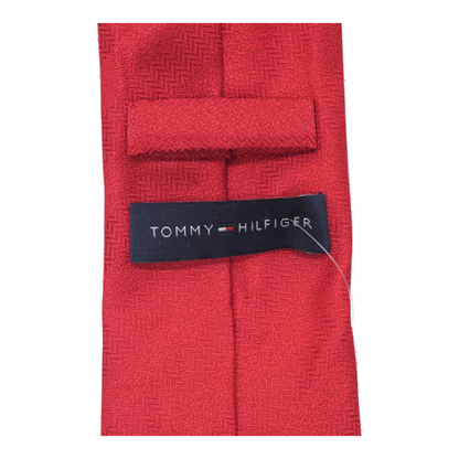 Red Chevron Neck Tie