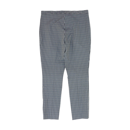 Blue Plaid Pants