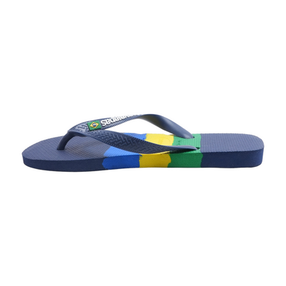 Navy Slip-On Flats