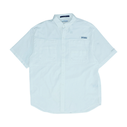 Ivory Solid Outdoor Button Down