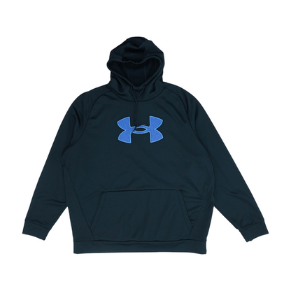 Black Solid Hoodie Pullover