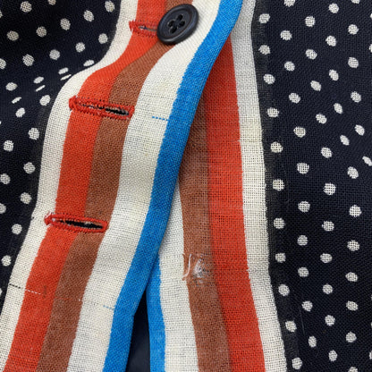 Vintage Multi Graphic Midi Skirt