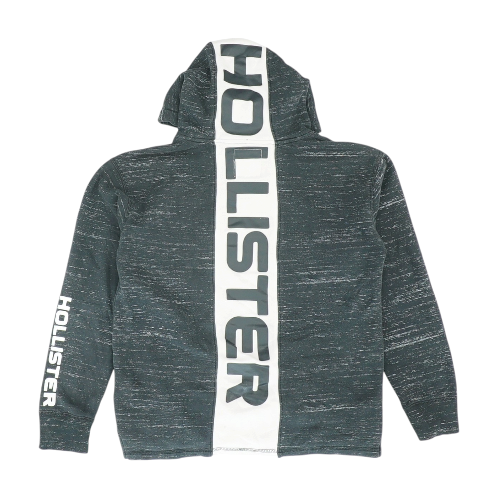 Hollister Black Color Block Hoodie Pullover – Image 2