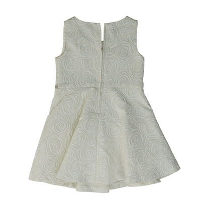 White Floral Formal Dress
