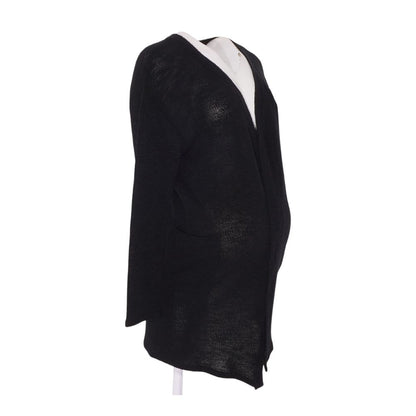 Black Maternity Cardigan Sweater