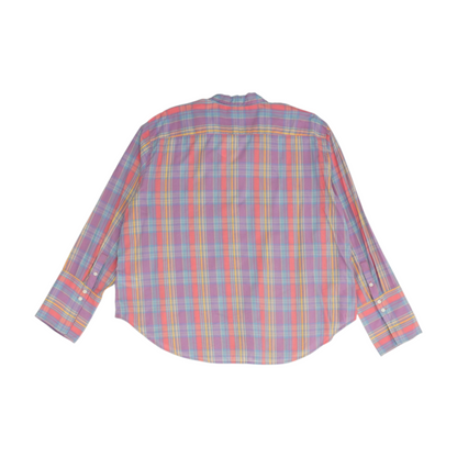 Multi Plus Plaid Button Down