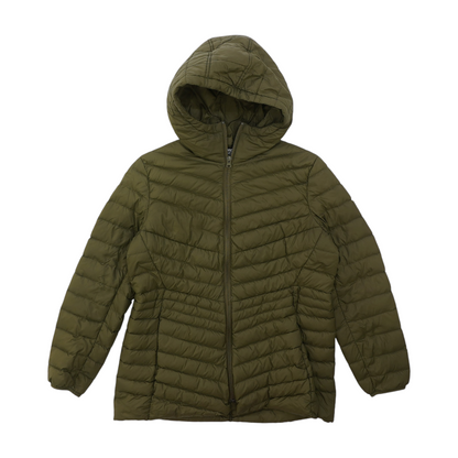 Green Petite Solid Jacket