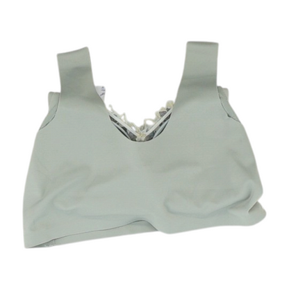Gray Print Bra