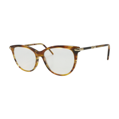 Brown LO2727 Cat Eye Prescription Eyewear