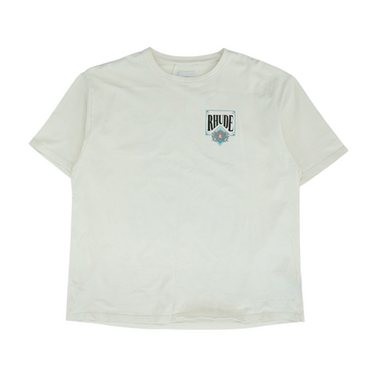 Cream Solid T-Shirt
