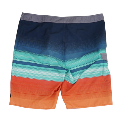 Navy Striped Swim Bottom