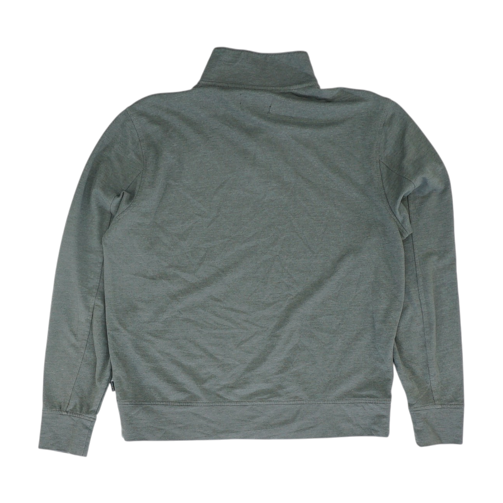 Gray Solid Sweatshirt Pullover