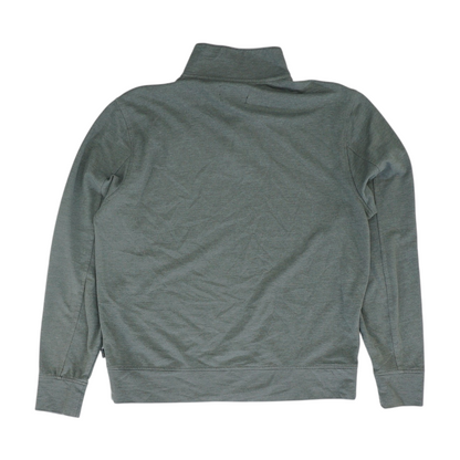 Gray Solid Sweatshirt Pullover