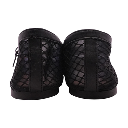 Black Slip-On Flats