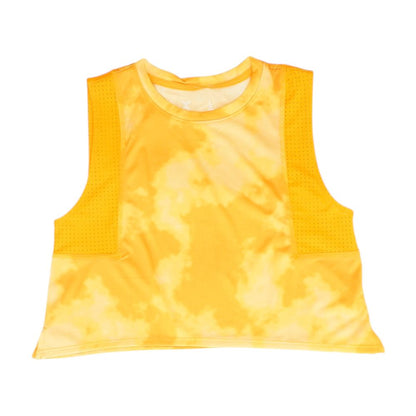 Orange Tie Dye Active Tank