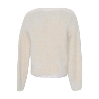 Ivory Cardigan Sweater