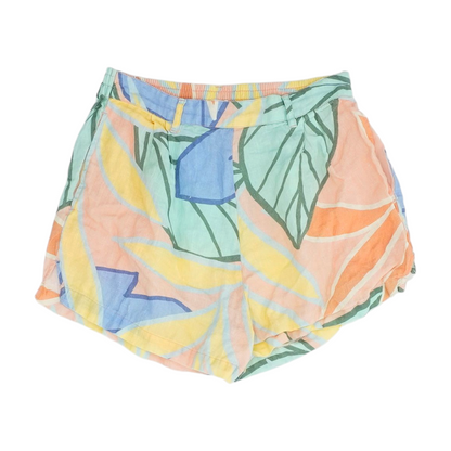 Multi Abstract Knit Shorts