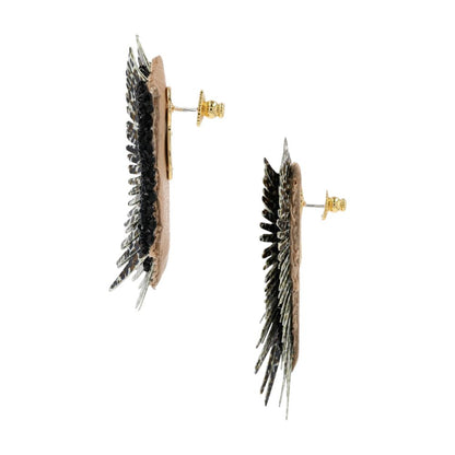 Paint Splatter Drop Earrings