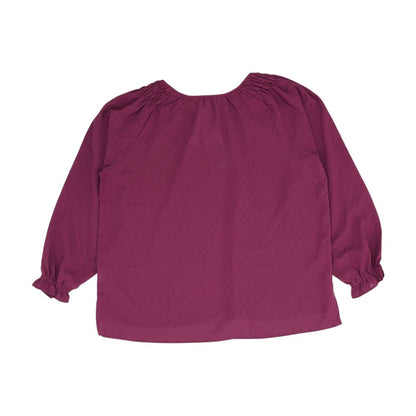 Burgundy Blouse